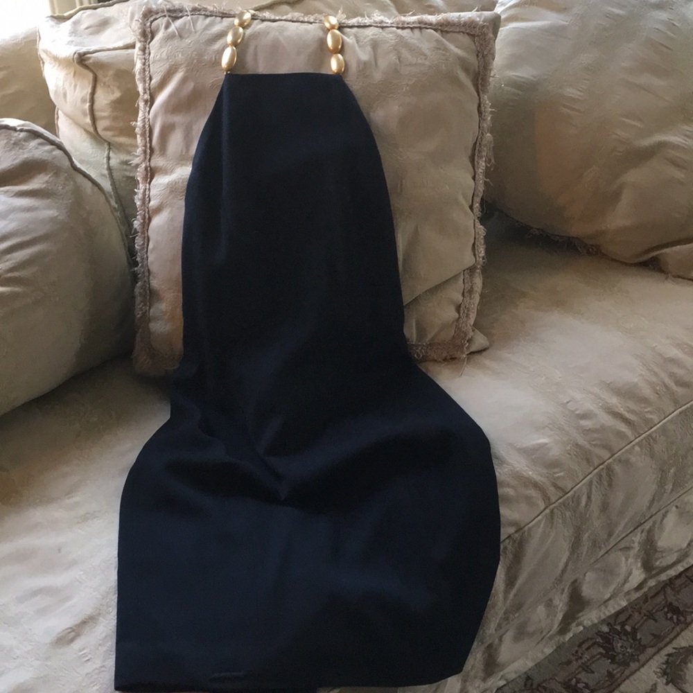 Ann Taylor Fitted Dress with necklace style